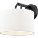 Braxstan Wall Sconce Wall Light in Matte Black
